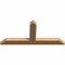Ekena Millwork Portland Timber Gable Bracket, Western Red Cedar, 60"W x 27"H x 3 1/2"D x 5 1/2"F, 11/12 Pitch GBW060X27X0406POR00SWR - alternate 4